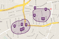 Pinpoint exactly where to live by using our SmartMaps search